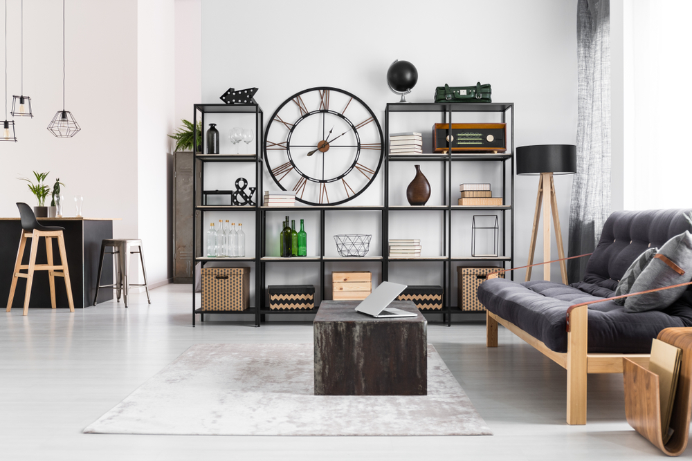 industriální styl interiéru