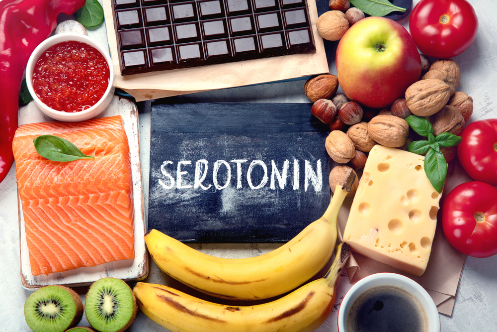 serotonin v potravinách