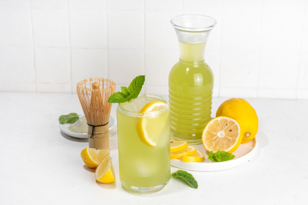 matcha limonáda