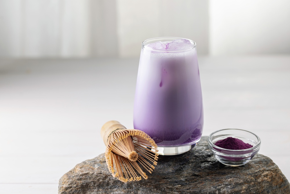 ledové ube latte