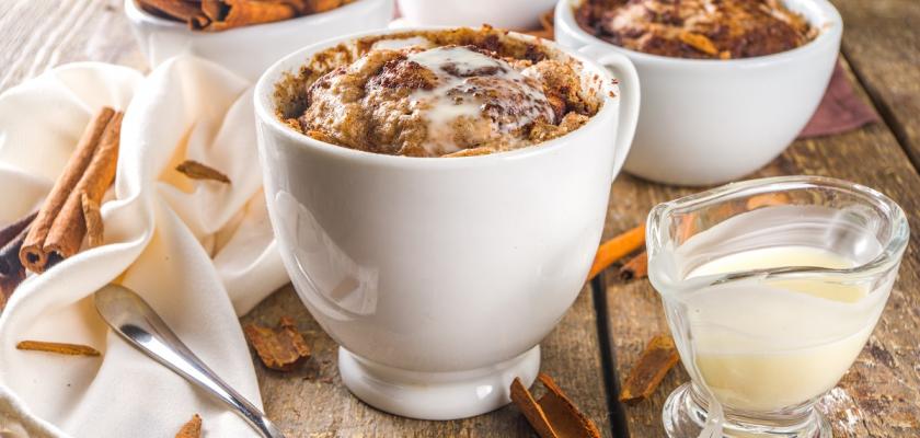 mug cake s polevou