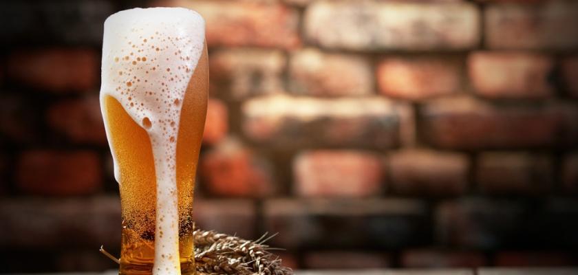 pěnivé pivo