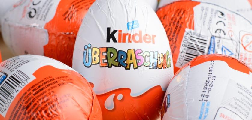 detail kinder vejce