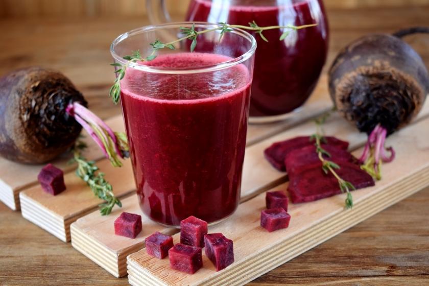 smoothie z červené řepy