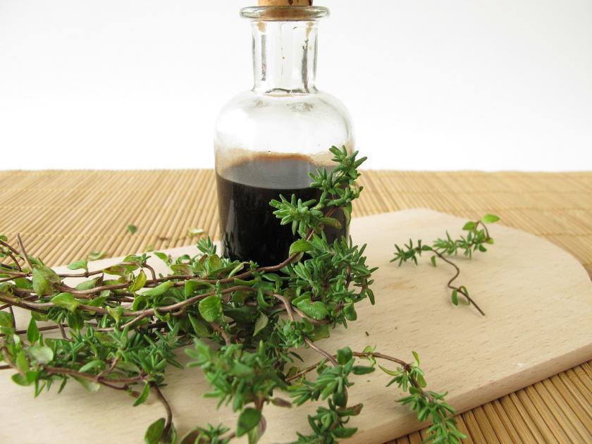 tymiánový sirup