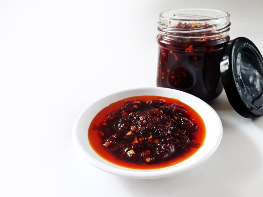 domácí chilli olej