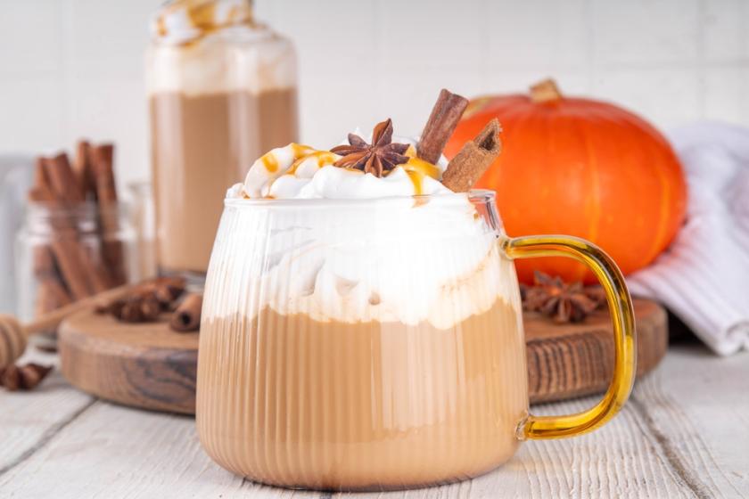 podzimní dýňové latté