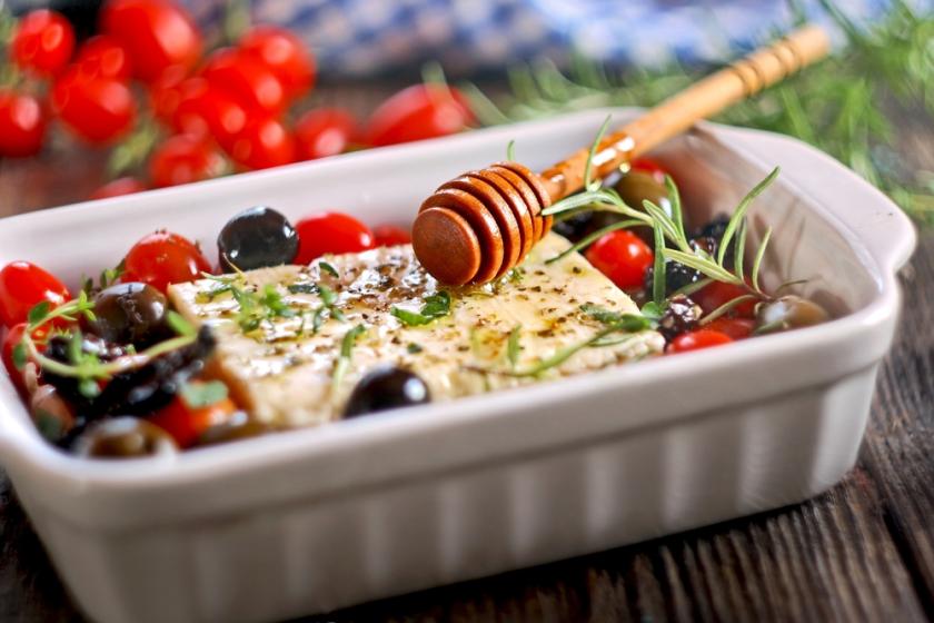 zapečená feta