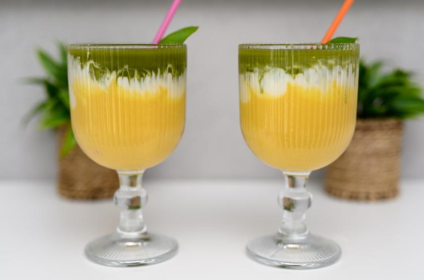 matcha pineapple